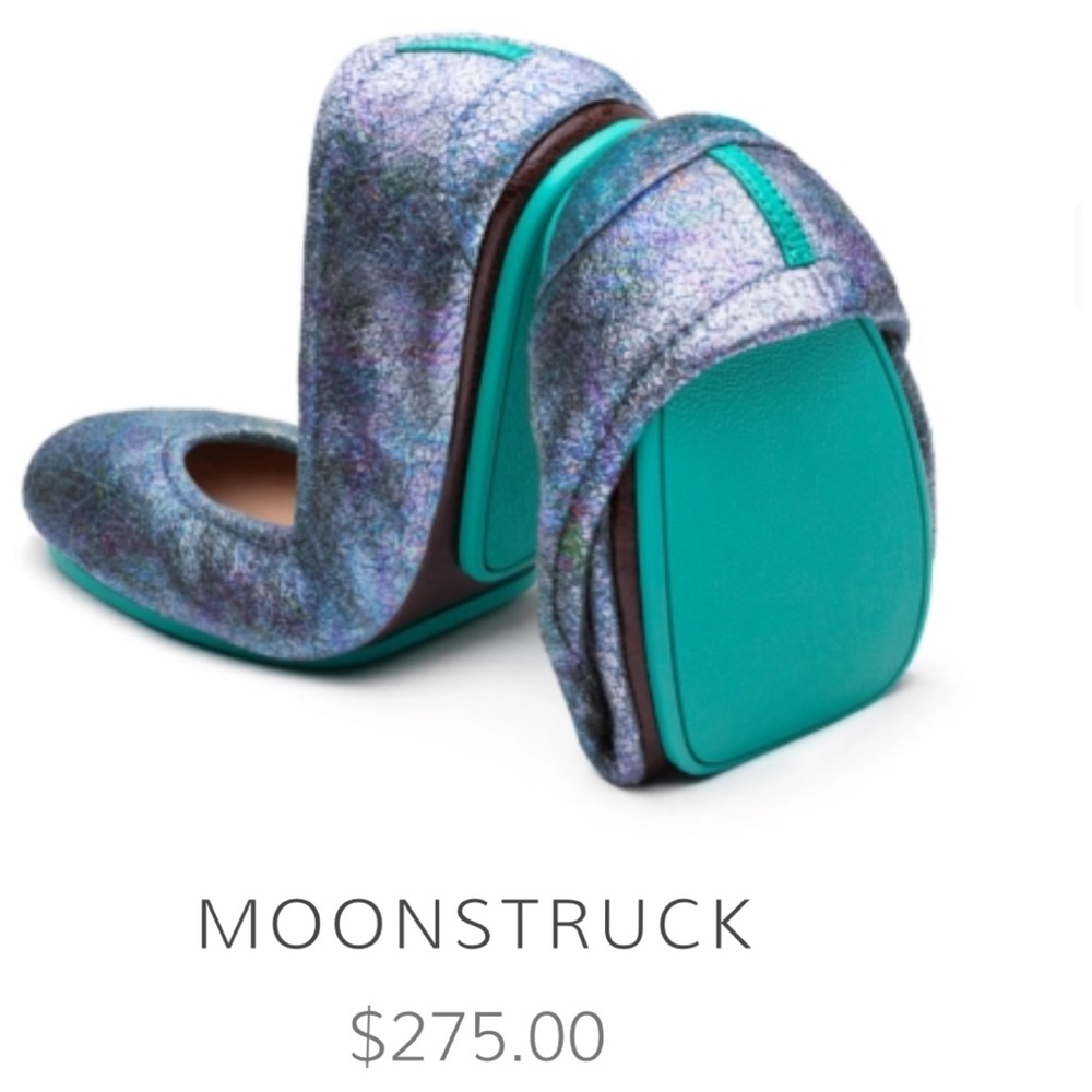 Tieks flats in Moonstruck. Size 11 Worn Once